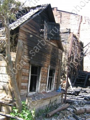 Сгорели два дома