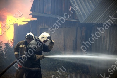 Пожар в Петровском районе