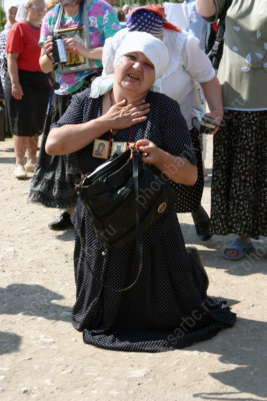 Крестный ход в селе Елшанка