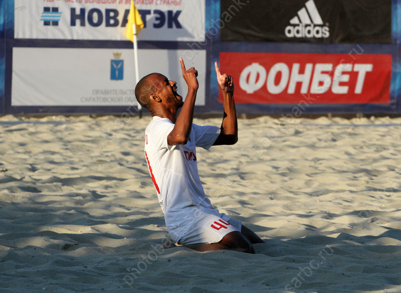 Суперфинал чемпионата России по пляжному футболу в Саратове