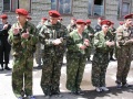 Бойцы спецназа сдают квалификационный экзамен на право ношения крапового берета.
