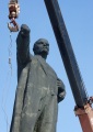 Реконструкция, памятник Ленину, Театральная площадь.