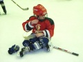 Юный хоккеист.