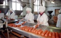 Саратовский мясокомбинат, производство колбасы.
