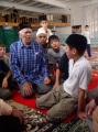 Энгельсская мечеть, областной детский просветительно-спортивный лагерь для юных мусульман. Беседа с аксакалом.