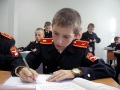 Саратовская кадетская школа, на уроке.