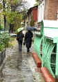 Дождливый день, улица Соборная.