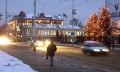 Саратов, зимний вечер на улице Московская.