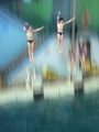 Новогодний спортивный праздник на воде, бассейн "Саратов".

