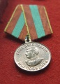 На выставке "Награды Победителей". Медаль "За победу над Германией в Великой Отечественной войне 1941 - 1945".