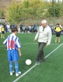 Открытие первого в городе мини-футбольного поля с искусственным покрытием. Спорткомплекс "Молодость".