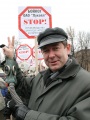 Депутат облдумы Вячеслав Мальцев, участник шествия против производства цианида натрия на "Саратоворгсинтезе". 