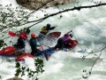 Сплав на катамаране по горной реке Бзыбь, Абхазия.