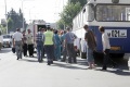 ДТП на перекресте улиц Московская-Радищева. Автобус допустил наезд на двух граждан, один из которых скончался на месте, второй- был госпитализирован. 

