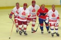 Празднование 60-летнего юбилея саратовского хоккея. Матч между командами ветеранов "Легенды советского хоккея" и "Кристалла". ЛДС "Кристалл". 
