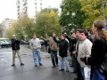 Митинг в защиту свободы слова, организованный саратовскими журналистами. Москва, центральный офис "Единой России".