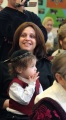 Саратовская синагога. Иудейская община празднует один из главных своих праздников - Хануку.