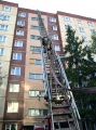 Пожар в жилом доме, улица Пензенская.