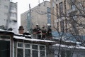 Тушение пожара в двухэтажном жилом доме, Театральная 7, Саратов.