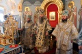 Божественную литургию в Свято-Троицком соборе.