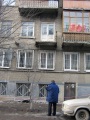 Дом по улице Мичурина у которого рухнул балкон. 