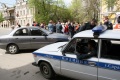 Погорельцы дома перекрыли движение автотранспорта по улице Московской.