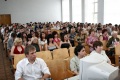 На церемонии вручения дипломов в Саратовском институте государственного торгово-экономического университета. 