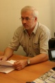 Главный редактор "Саратовского расклада" Владимир Спирягин на пресс-конференции. 