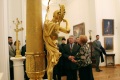 На церемонии открытия здания Радищевского музея, Саратов.