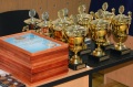 На церемонии награждения победителей областного конкурса на лучшую организацию, предприятие ЖКХ.