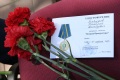 На церемонии открытия мемориальной доски в честь прокурора Евгения Григорьева. Прокуратура Саратовской области 