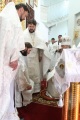 Божественная литургия в храме во имя Всех святых, в земле Российской просиявших.