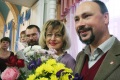Алексей Трубецков и Ольга Пеганова в саратовском Доме искусств.  