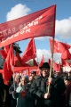 Cаратовские коммунисты отмечают 91-ю годовщину революции.
