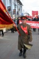 Cаратовские коммунисты отмечают 91-ю годовщину революции.