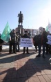 Митинг против повышения цен и тарифов на услуги ЖКХ. Площадь Столыпина, Саратов.