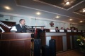 На представлении нового председателя областного суда Василия Тарасова. Саратов
