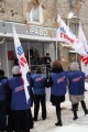 Пикет "Молодой гвардии" против педофилов у офиса саратовского отделения КПРФ.