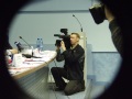 Оператор Валерий Богословский. Пресс-конференция, посвященная "Лыжне России 2010".