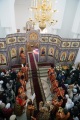 Во время Великого освящения храма во имя святого равноапостольного великого князя Владимира. Саратов.