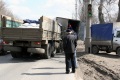 "КАМАЗ" врезался в фургон "ГАЗ", который перевозил различные напитки. Саратов.