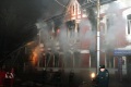 Тушение пожара в 2-этажном офисном здании на Чапаева. Саратов.