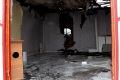 Последствия пожара на рынке стройматериалов. Саратов, Орджоникидзе 24.