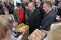 Губернатор Валерий Радаев. Празднование Дня Космонавтики. Место приземления Гагарина, Саратовская область.