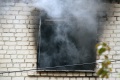 Пожар в кирпичном жилом доме на пересечении Мичурина и Григорьева. Саратов.