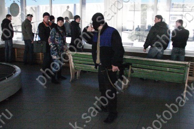 Освобождение "заложников" в аэропорту
