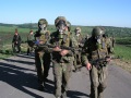 Бойцы спецназа сдают квалификационный экзамен на право ношения крапового берета.