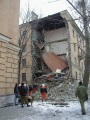 Обрушение стен в жилом доме по ул. Ламповая.