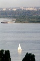 Река Волга, вид города Энгельса.