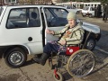 Инвалид войны, подарок губернатора, автомобиль "Ока".